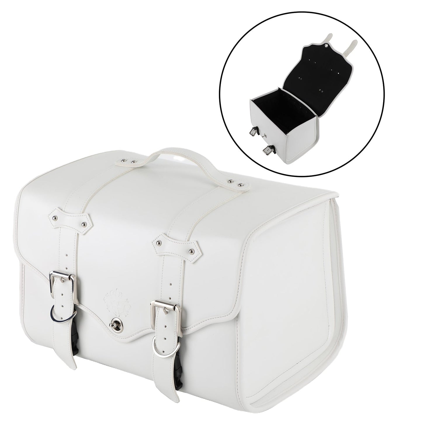 Nessuna perforazione richiesta sella Borsa per sedile posteriore per moto Borsa posteriore per coda Borsa da viaggio impermeabile Deposito per casco Generico