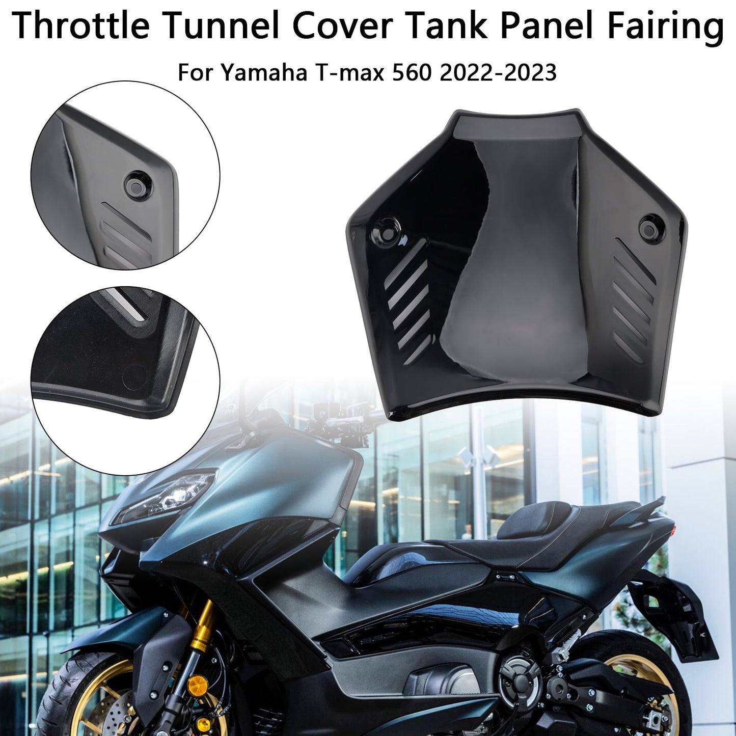 2022 2023 Yamaha Tmax 560 Copertura del tunnel dell'acceleratore Pannello del serbatoio Carenatura