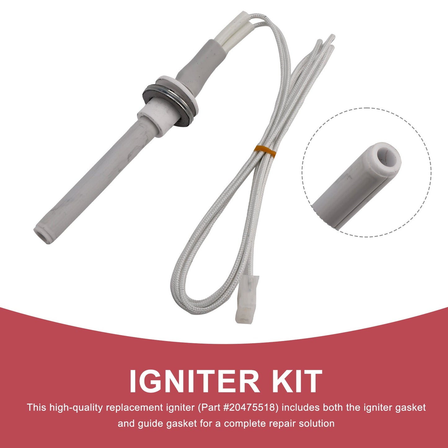 Kit accenditore per riscaldatore laser n. 20475518 per Toyostove 73 56 72 55
