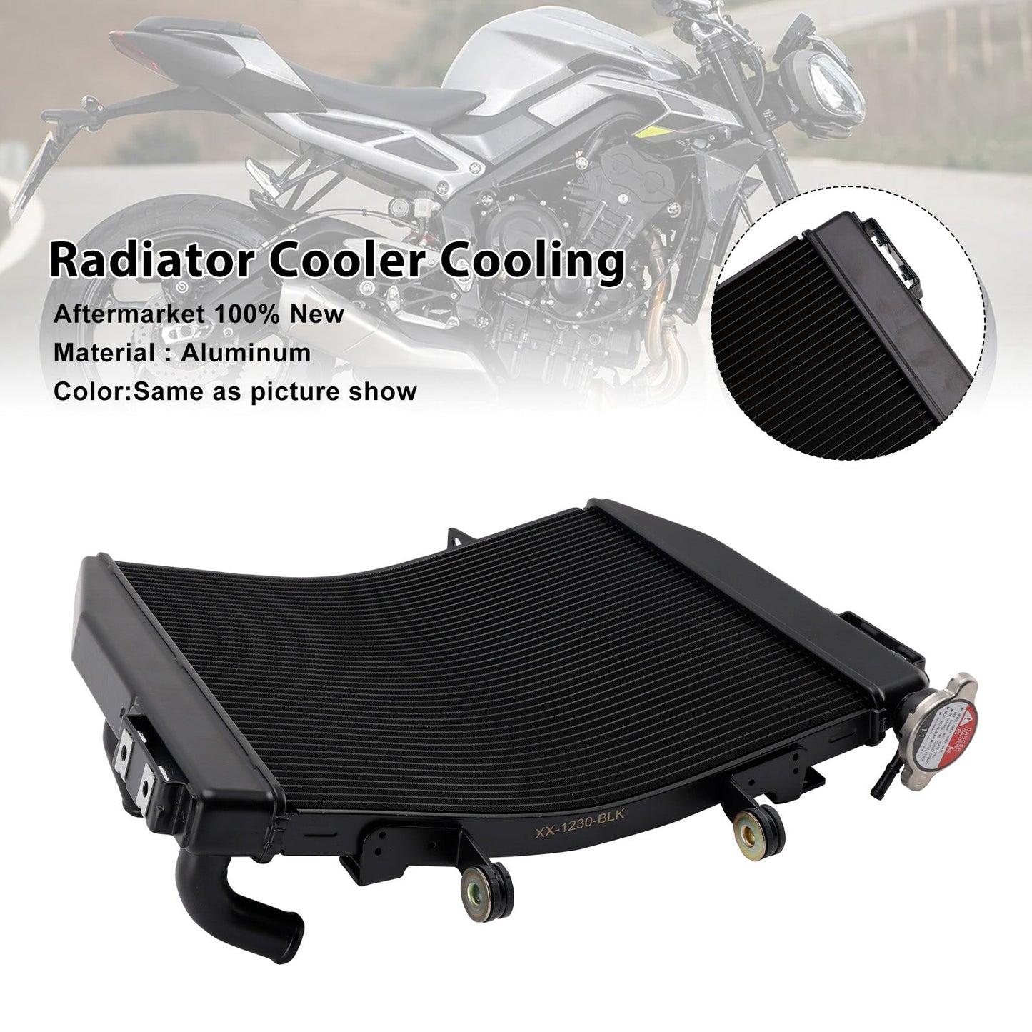 Radiatore di raffreddamento del motore Street Triple 765 R/RS 2023-2025
