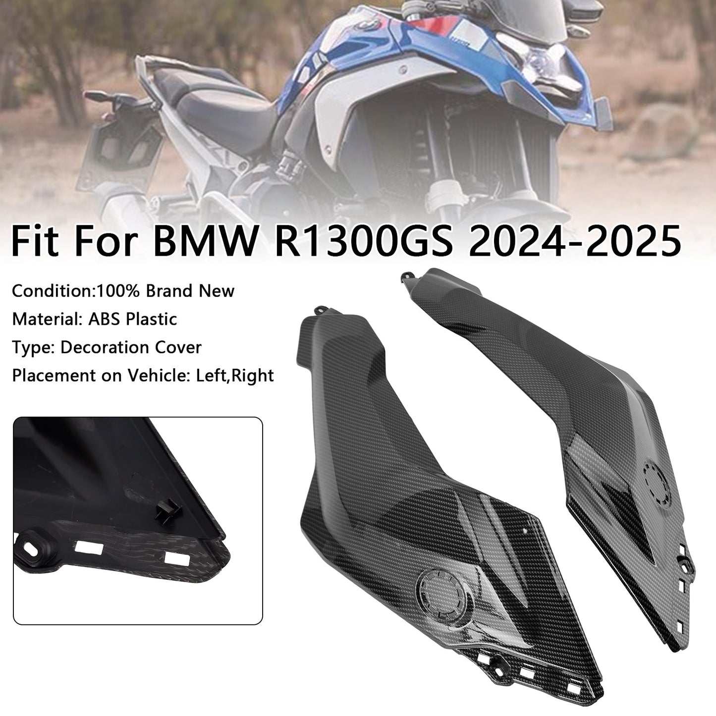 Carenatura del pannello di copertura del telaio del serbatoio laterale BMW R1300GS 2024-2025