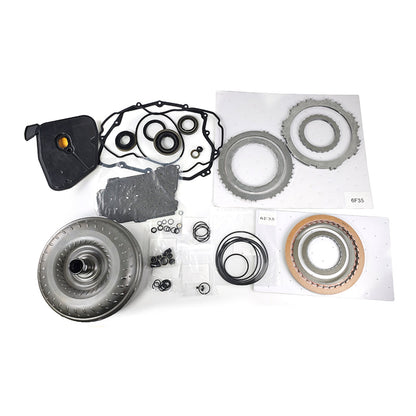 Kit di revisione della trasmissione Ford 2.0L 6F35 con convertitore di coppia dal 2013 in poi