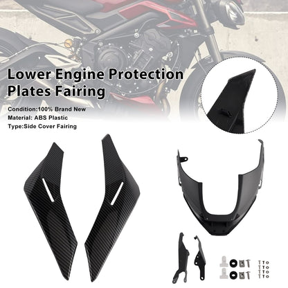 Pannelli inferiori del motore Street Triple 765 R/RS 2023-2025, carenatura protettiva