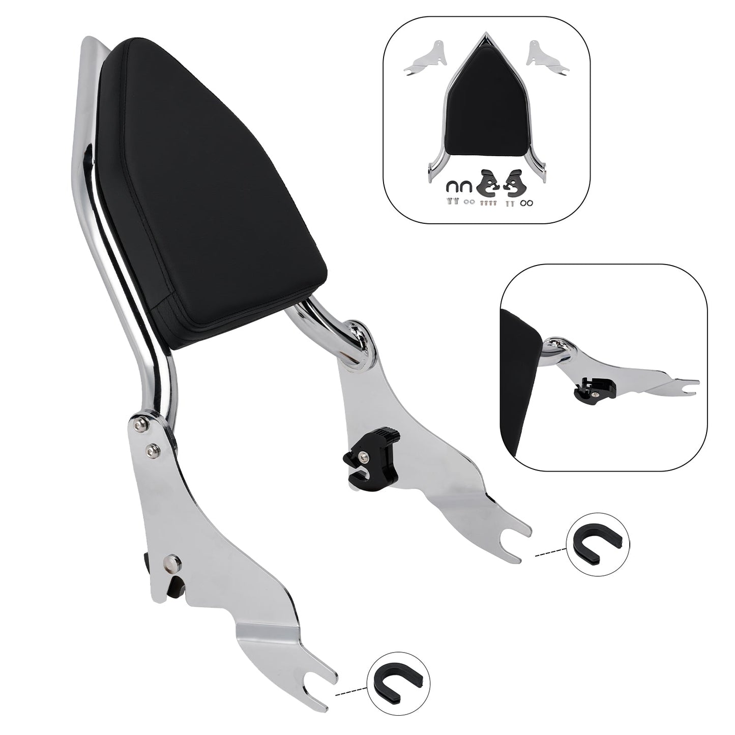 Schienale Sissy Bar passeggero ELECTRA GLIDE ULTRA CLASSIC TWIN-COOLED FLHTCU TC 2014-2019