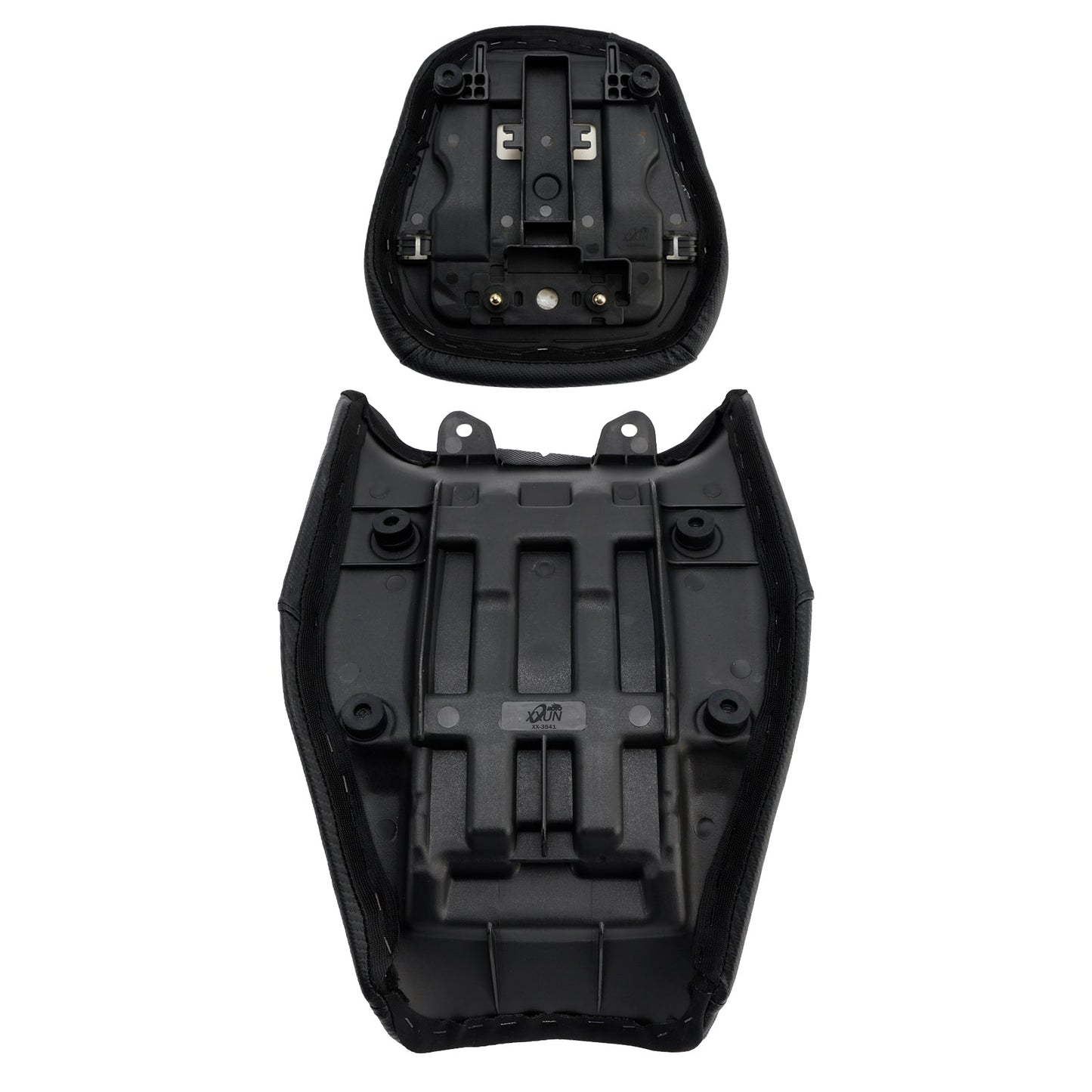 Kit di sedili posteriori neri per conducente e passeggero per Suzuki V-Strom 250Sx 2024-2025.