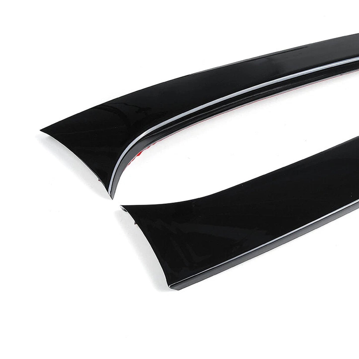 Spoiler laterali per lunotto posteriore BMW Serie 1 F20 F21, nero lucido, coppia, 2012-2019