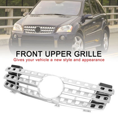 Per Mercedes-Benz Classe ML W164 2005-2008 Griglia anteriore cromata