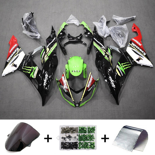 Kit carenatura iniezione in plastica ABS adatto per Kawasaki ZX6R 636 2013-2018