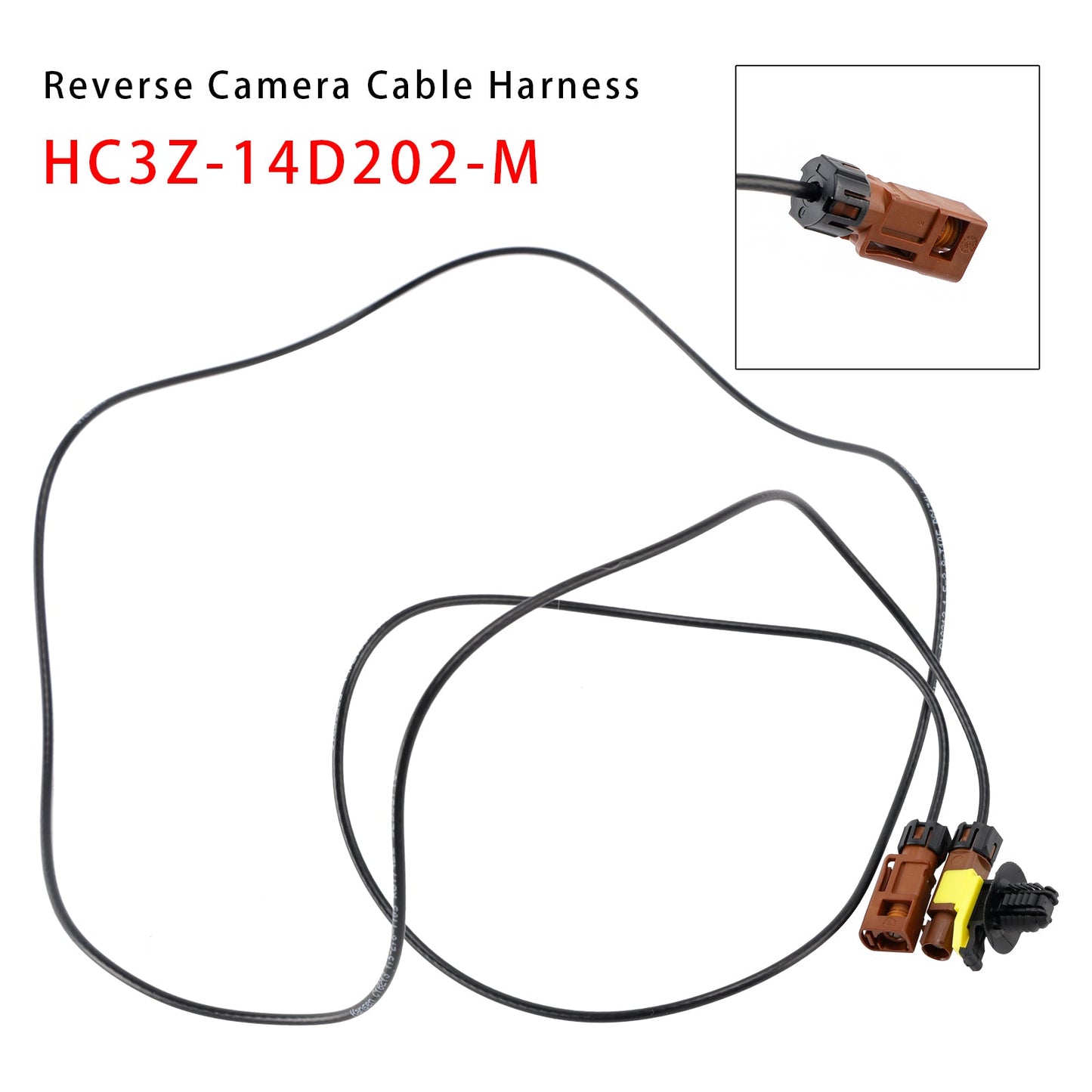 Cablaggio telecamera retromarcia per Ford F-250 Super Duty 17-22 HC3Z-14D202-M