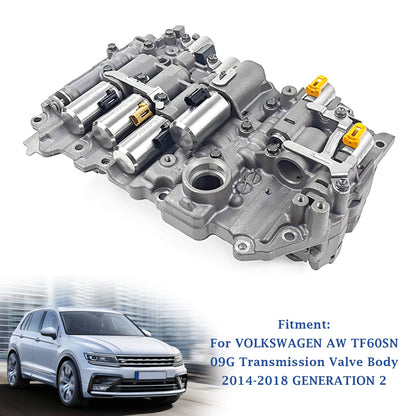 Corpo valvola di trasmissione VOLKSWAGEN AW GENERAZIONE 2 TF-60SN 09G 2014-2018 (GEN 2) #75050