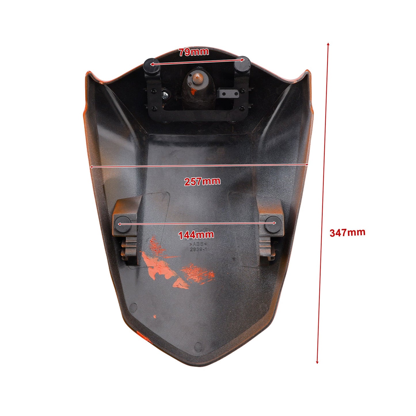 2014-2019 Per 1290 Super Duke R Copertura sedile passeggero posteriore Cupolino