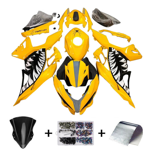 Kit carenatura iniezione in plastica ABS adatto per Kawasaki EX400 Ninja400 2018-2024