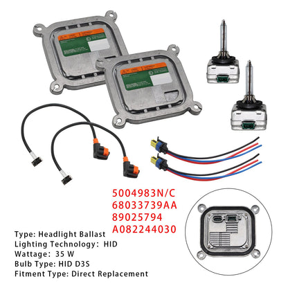 Kit modulo unità di controllo fari allo xeno HID per Ford Mustang 2010-2019