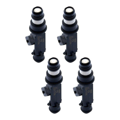 4 iniettori di carburante per Vauxhall Corsa C 01-06 Meriva A 2003-2009 25317316