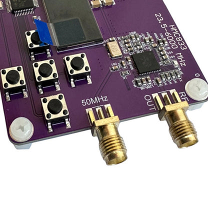 Generatore di segnale RF da 6 GHz, versione tastiera 23,5-6000 MHz, display OLED HMC833