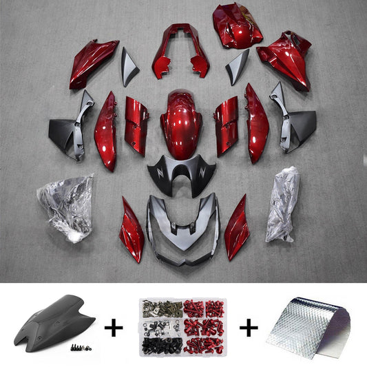 Kit carenatura iniezione in plastica ABS adatto per Kawasaki Z1000 2010-2013