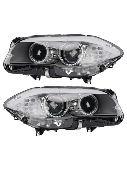 2010-2013 Per BMW Serie 5 F10 Berlina Faro anteriore sinistro+destro Xenon LED DRL SENZA AFS