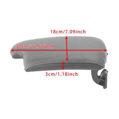 Coperchio della console centrale del bracciolo in pelle grigia per BMW E90 E91 E92 E93 51169134486