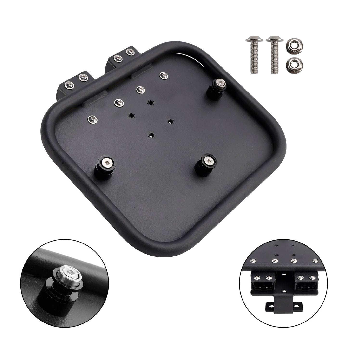 Supporto per borsa laterale Honda Ct125 Huntercub 125 2020-2024, nero