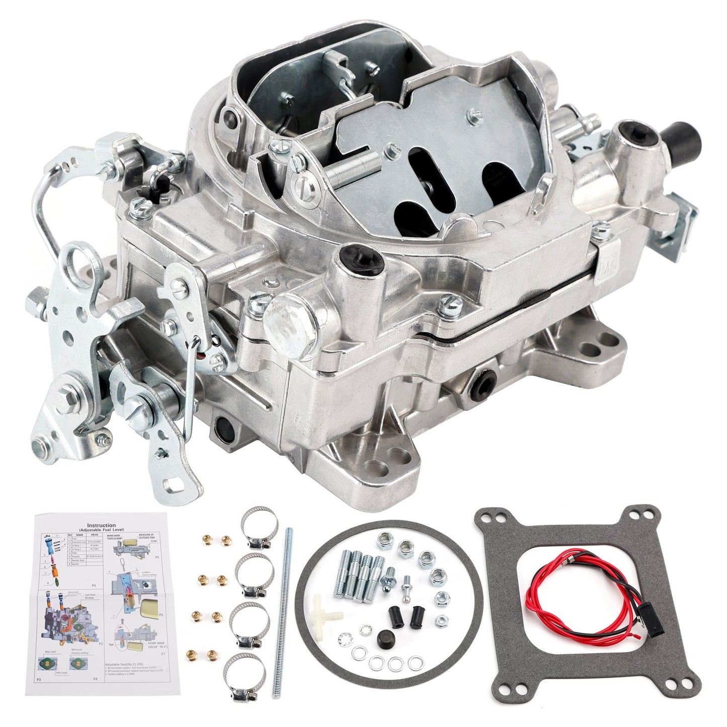 Carburatore a flangia quadrata per 4 corpi 1912-800 per serie Thunder 1912 Avs2 800 CFM