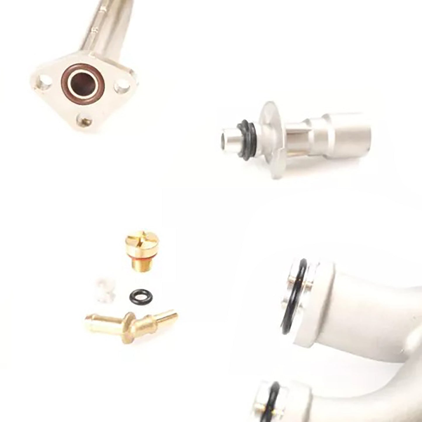 NUOVO kit sistema di tubi dell'acqua di raffreddamento in metallo aggiornato 2024 3.0 per Jaguar XE XF XJ