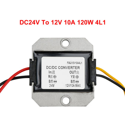 Convertitore di potenza DC/DC step-down impermeabile da 24 V a 12 V 10 A 120 W