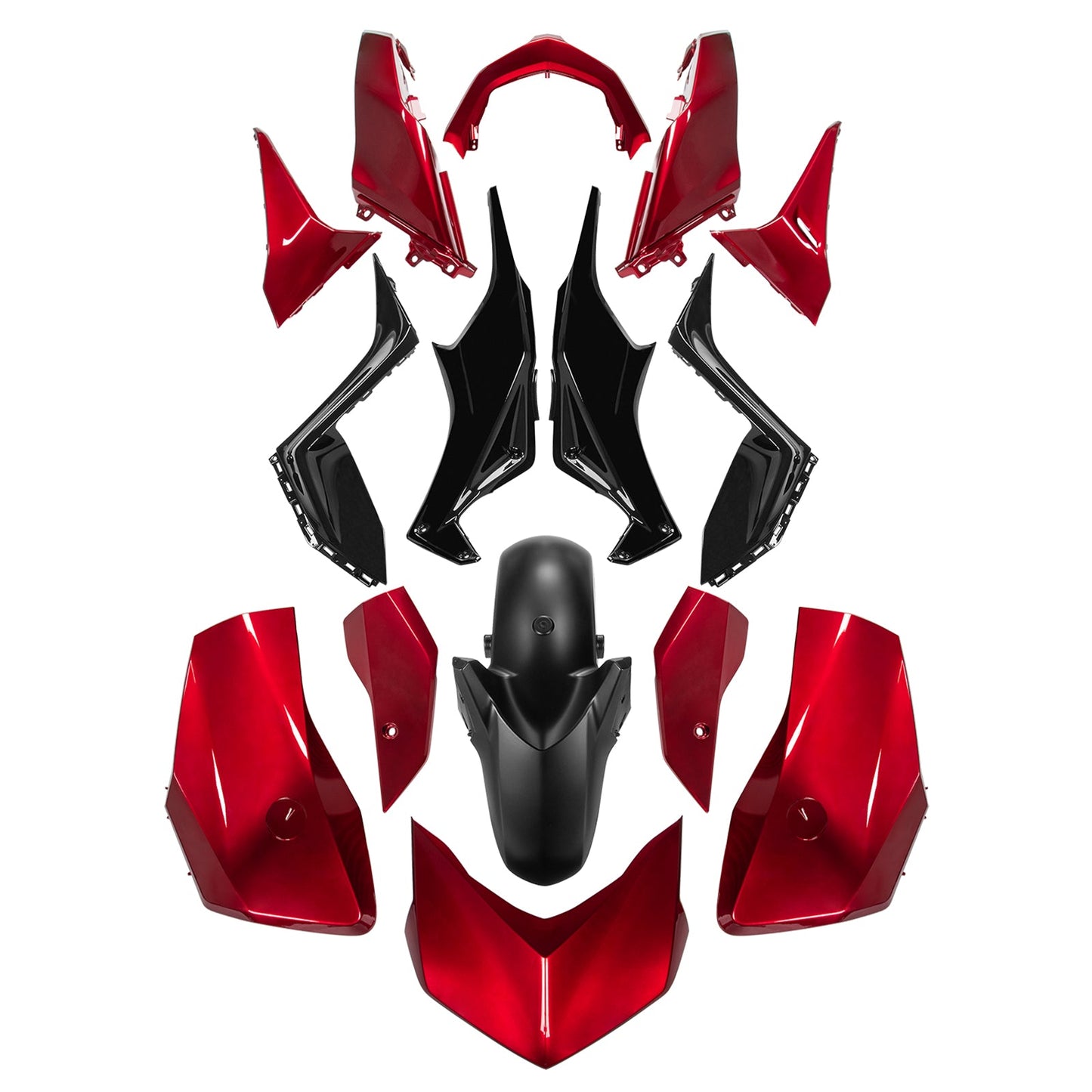 Kit carenatura carrozzeria ABS iniezione Yamaha X-MAX 300 XMAX 2023-2024 11#