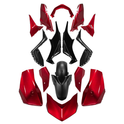 Kit carenatura carrozzeria ABS iniezione Yamaha X-MAX 300 XMAX 2023-2024 11#
