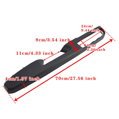 80994 Kit di riparazione del bracciolo della portiera anteriore sinistra NERO (27 pollici) per Chevrolet/GMC