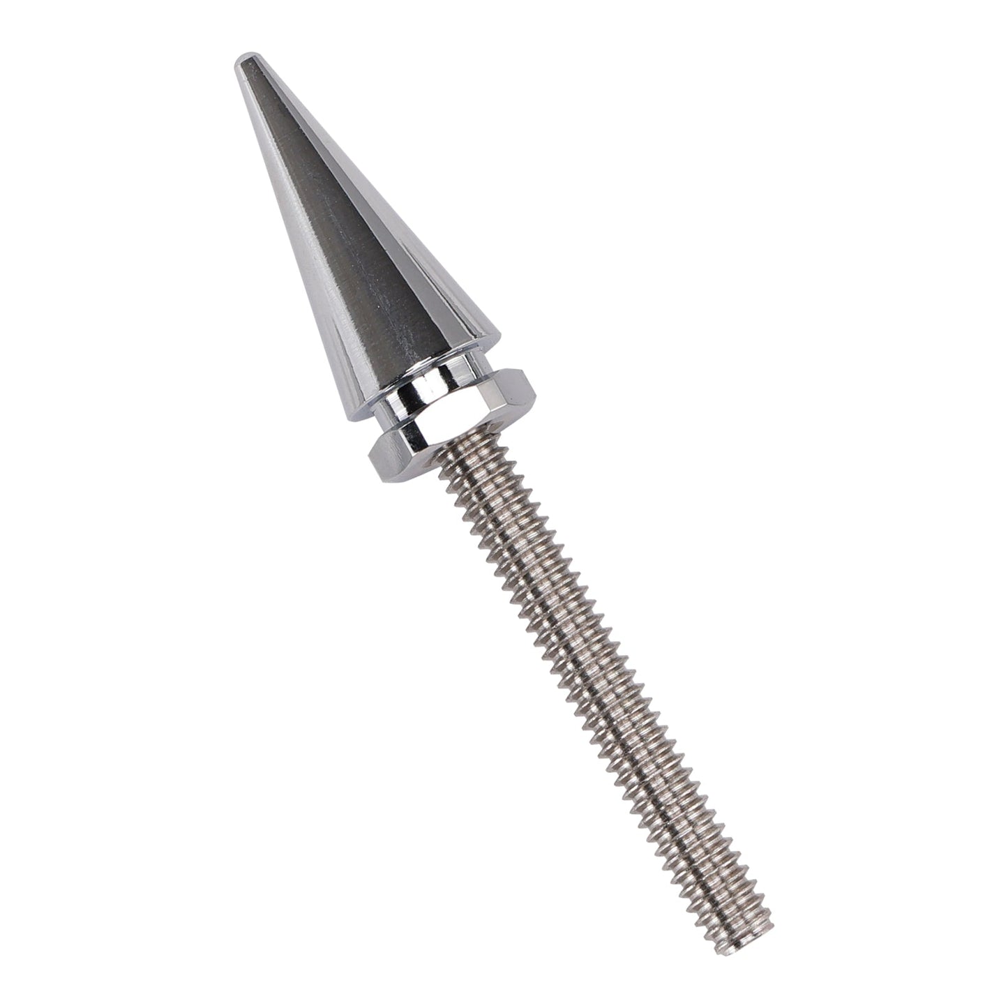 3 bulloni per parabrezza con punte, argento per Electra Glide Tri Glide Street Glide 14-25