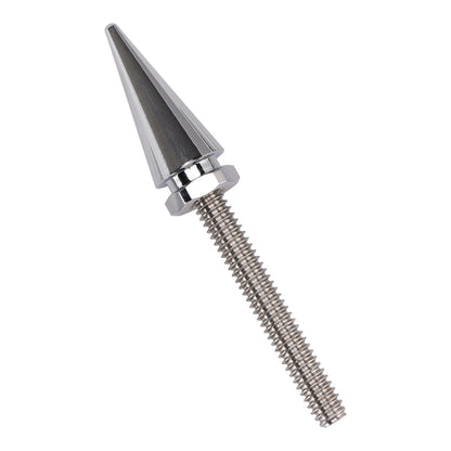 3 bulloni per parabrezza con punte, argento per Electra Glide Tri Glide Street Glide 14-25