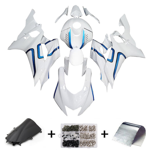 Kit carenatura iniezione in plastica ABS adatto per Yamaha YZF-R6 2017-2023