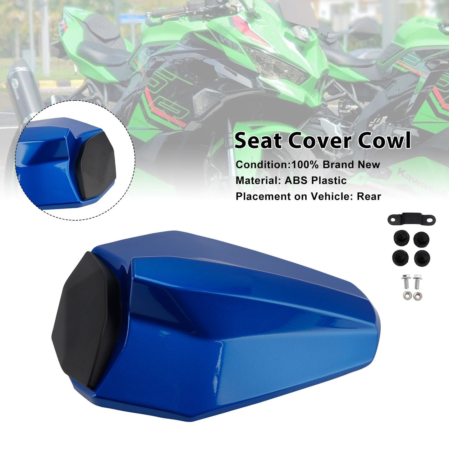 Carenatura posteriore Racing Tail per Kawasaki ZX25R ZX4R ZX4RR 2020-2025