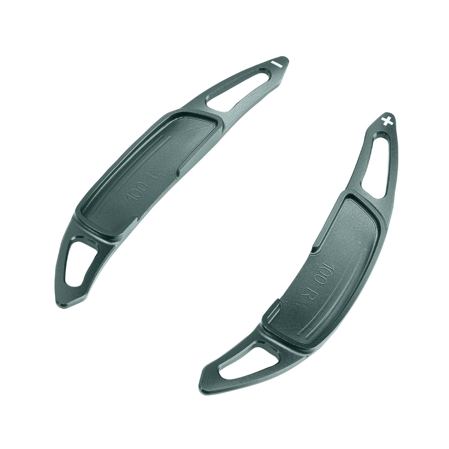 Palette del cambio al volante per Renault Arkana 2021-24, in alluminio grigio