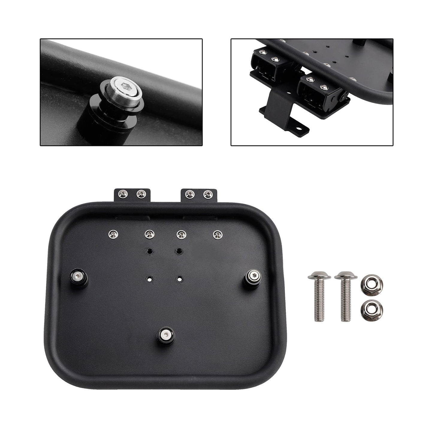 Supporto per borsa laterale Honda Ct125 Huntercub 125 2020-2024, nero