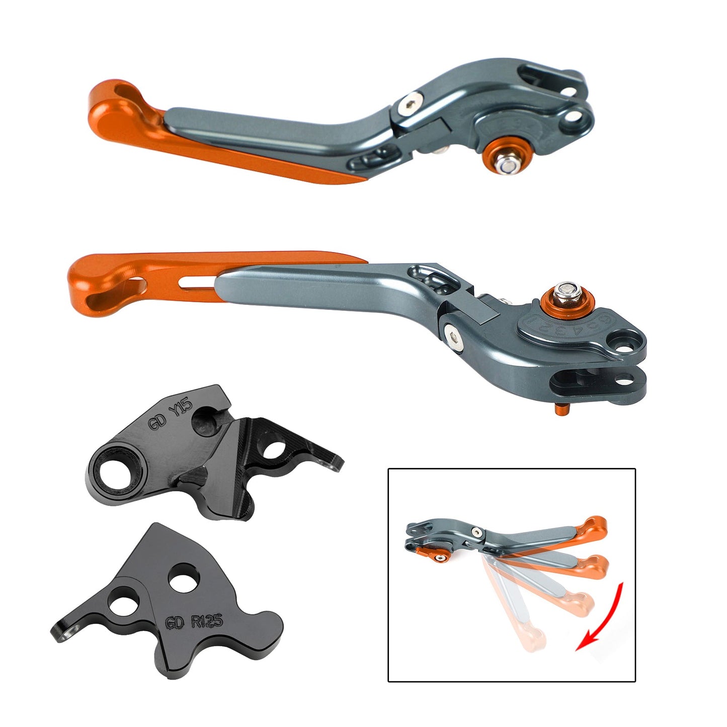 Leva freno frizione regolabile YAMAHA XSR 155 MT15 2019-2022