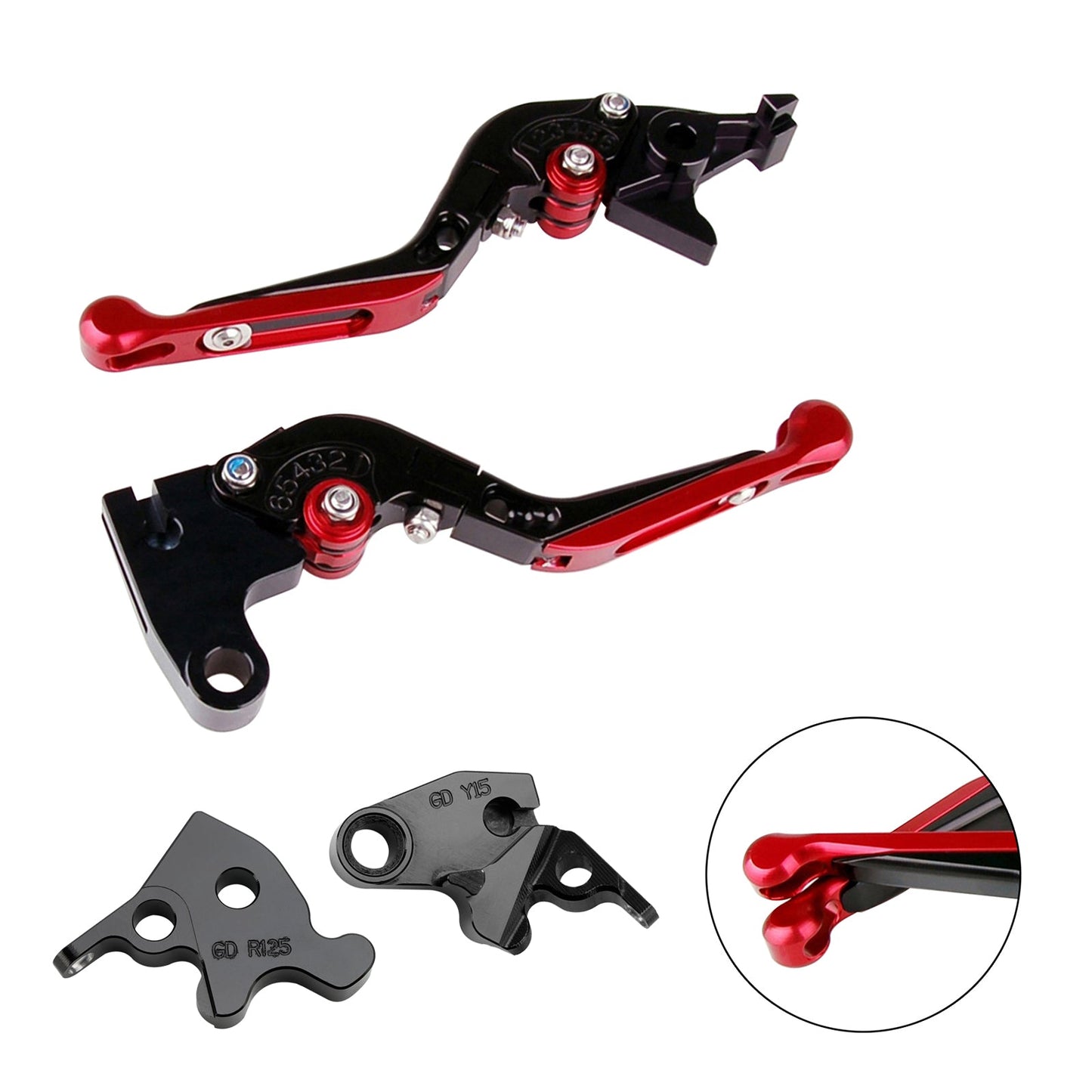 Leva freno frizione regolabile adatta per YAMAHA XSR 155 MT15 2019-2022