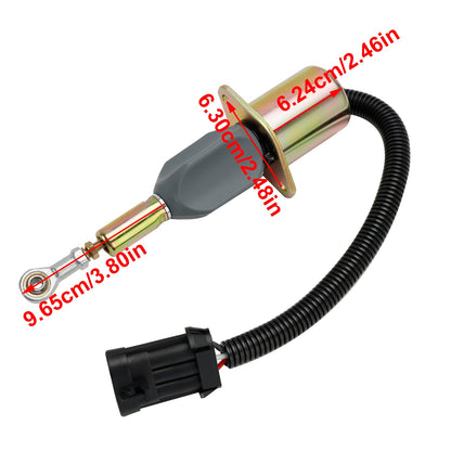 82850507 Solenoide di arresto per trattore New Holland 8970 8670A TR87 8770A 1089