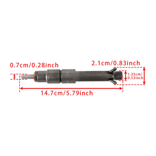4 pezzi iniettori di carburante per Volkswagen Golf Jetta Beetle 1.9L Diesel 028130202P