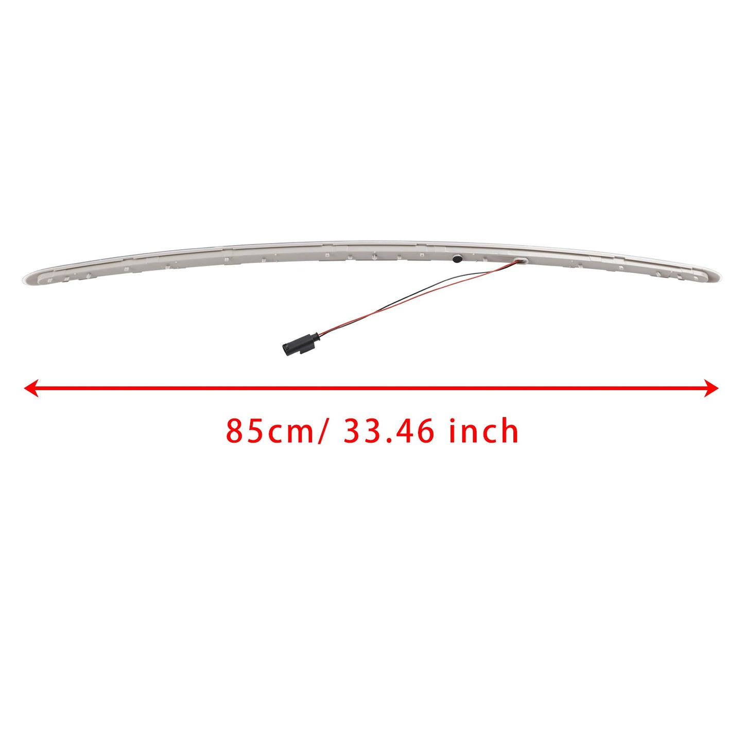 2007 - 2014 Mini Cooper CLUBMAN R55 Wagon Terza luce di stop con lente trasparente 63252755613