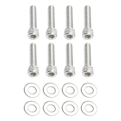 Kit di viti a brugola UNC in acciaio inox per coperchi motore da 59 pezzi per Sportster XL dal 2004 in poi
