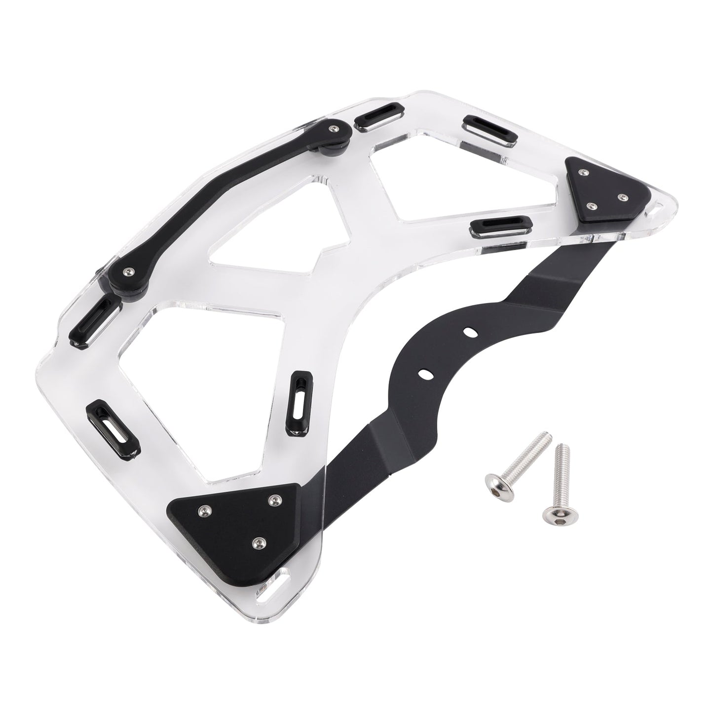 Portapacchi aggiuntivo per bauletto per BMW K1600 GTL GT 2011-2024 trasparente