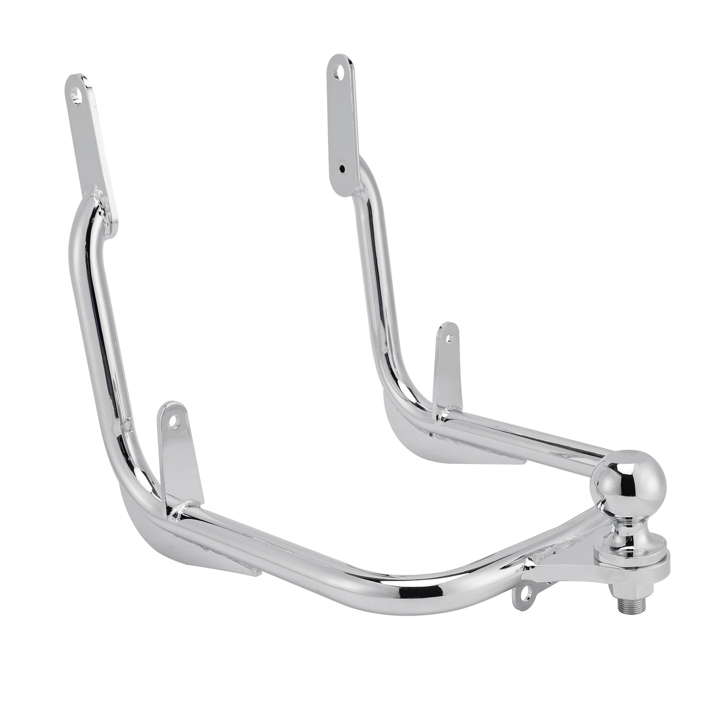 Gancio di traino per rimorchio adatto per Touring Electra Street Glide FLHX 2009-2023 argento