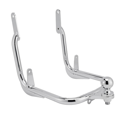 Gancio di traino per rimorchio adatto per Touring Electra Street Glide FLHX 2009-2023 argento