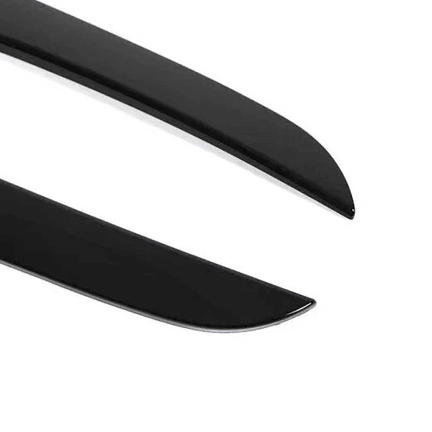 Spoiler laterali per lunotto posteriore BMW Serie 1 F20 F21, nero lucido, coppia, 2012-2019