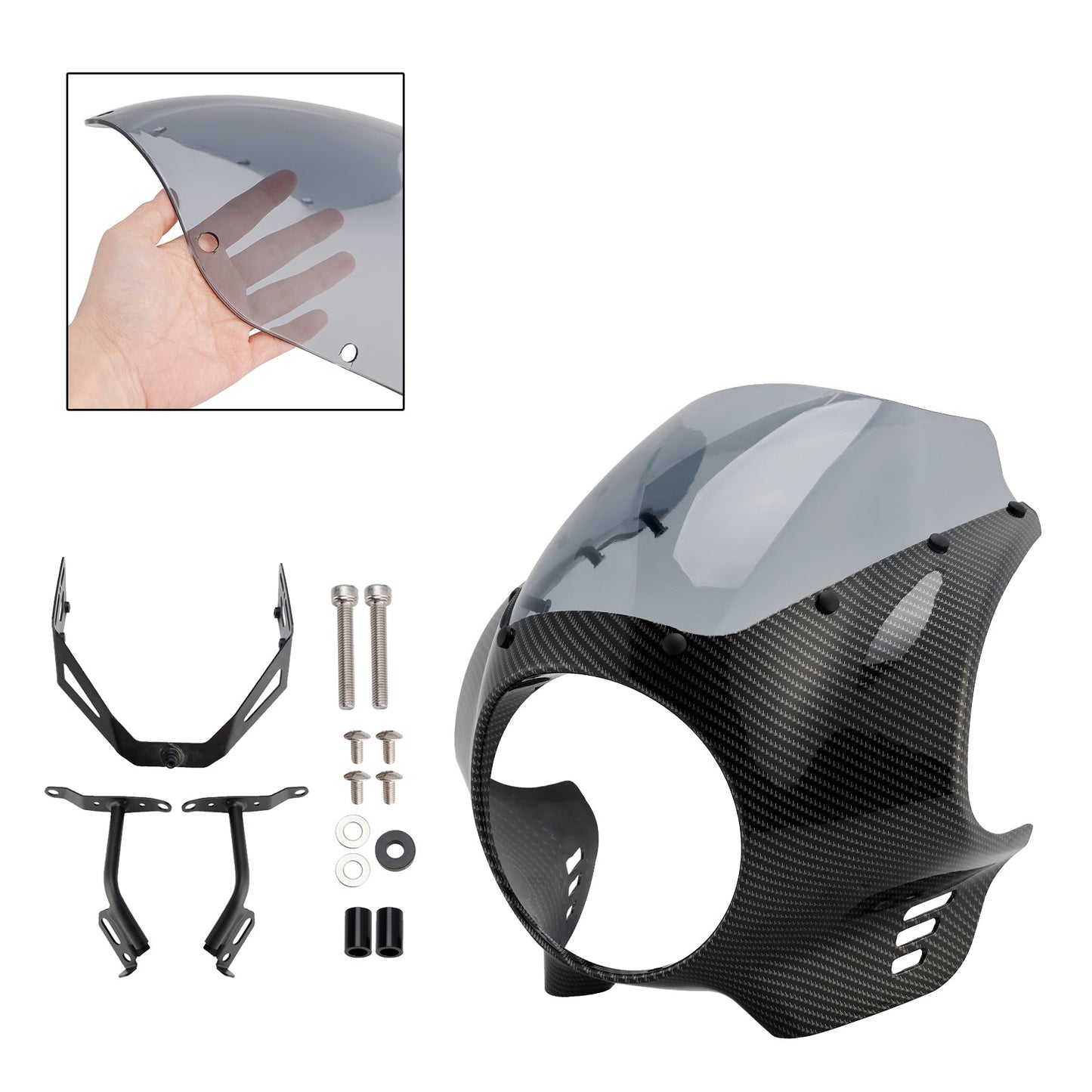 Cupolino parabrezza Yamaha XSR900 2022-2025