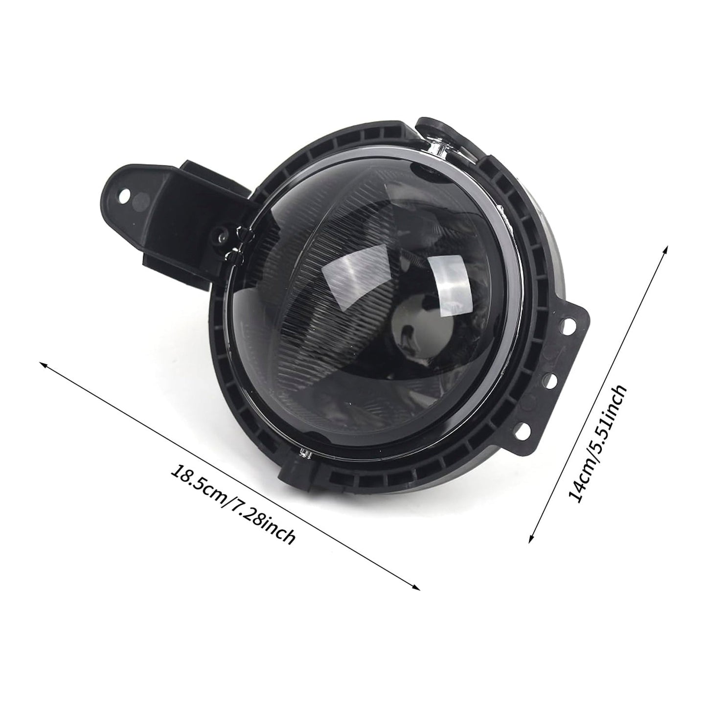 1 pz. Fendinebbia paraurti anteriore per Mini R55 R56 R58 R59 R60 63172751295 51112751295 Lente fumé