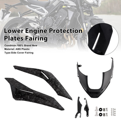 Pannelli inferiori del motore Street Triple 765 R/RS 2023-2025, carenatura protettiva