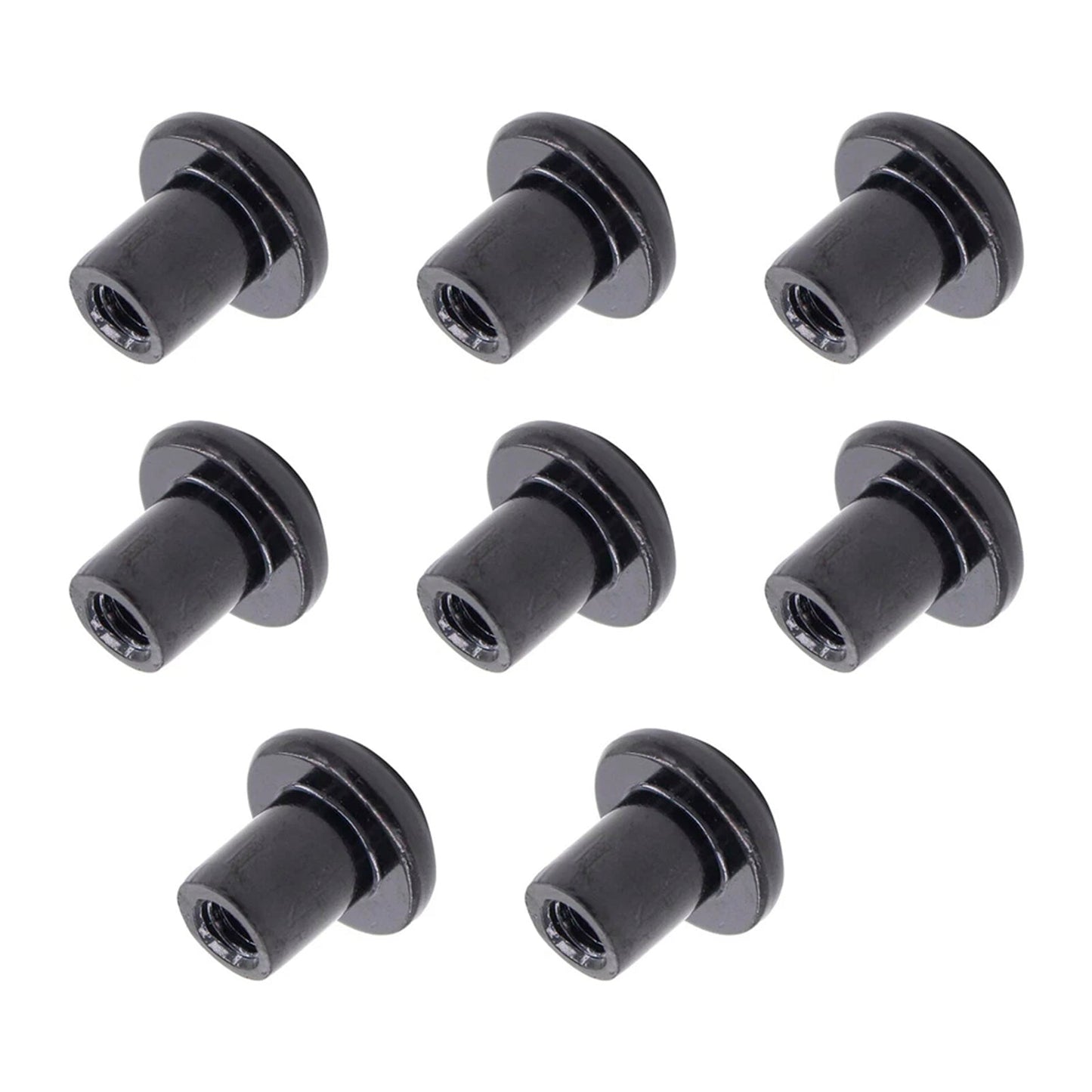 8 pezzi di dado e bullone per cerniera porta 6511744AA per Jeep Wrangler JK 2007-2019