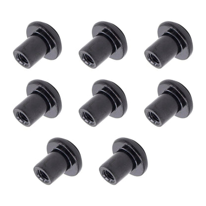 8 pezzi di dado e bullone per cerniera porta 6511744AA per Jeep Wrangler JK 2007-2019